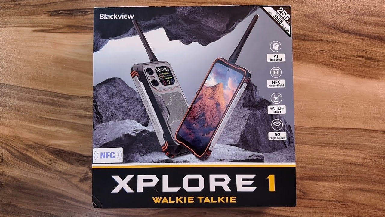 Blackview XPLORE 1 Walkie Talkie Unboxing