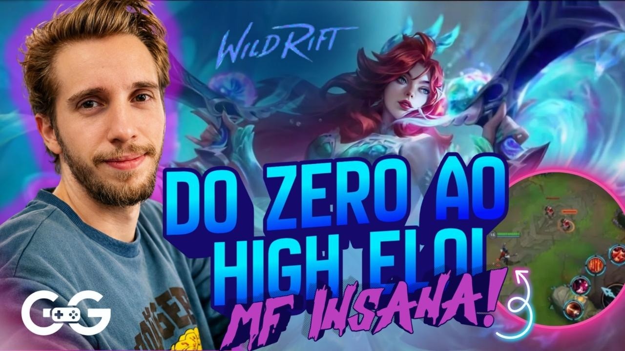 🔥 DO ZERO AO HIGH ELO! Iniciando com Miss Fortune no Wild Rift! | Nova Série
