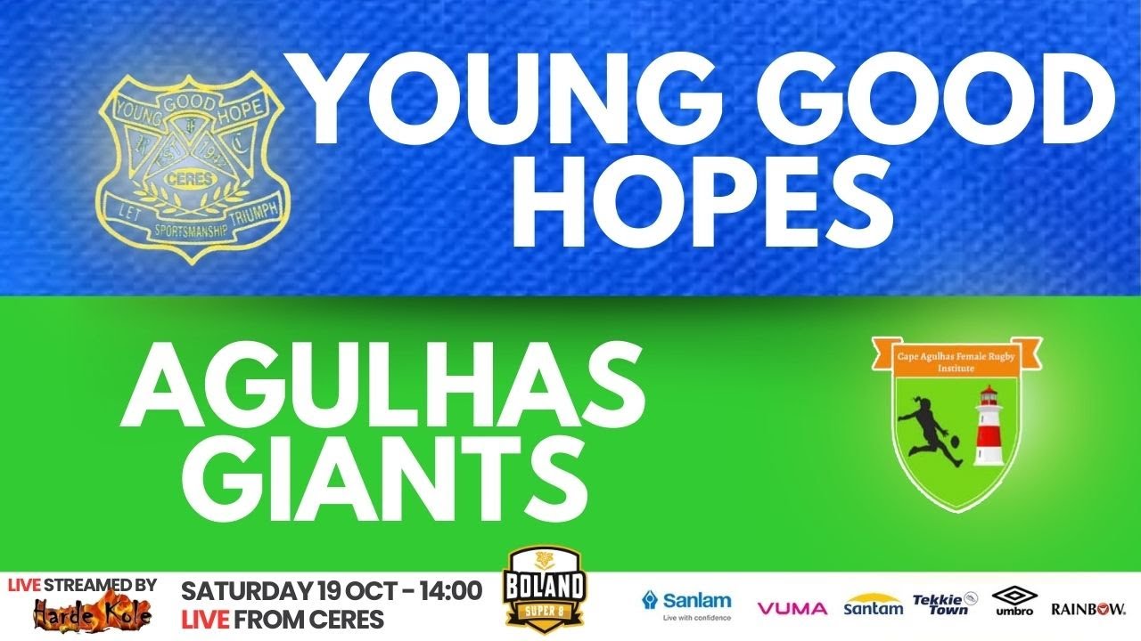 Young Good Hopes vs Agulhas Giants Women's Game | Sanlam Boland Top 12