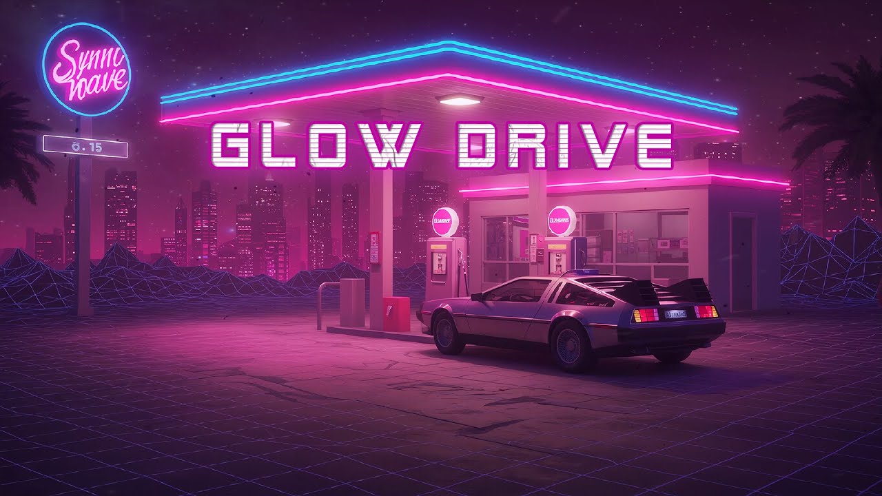 Neon Glow Drive 🚗 Synthwave Music for Late Night Adventures #synthwave #nightdrive
