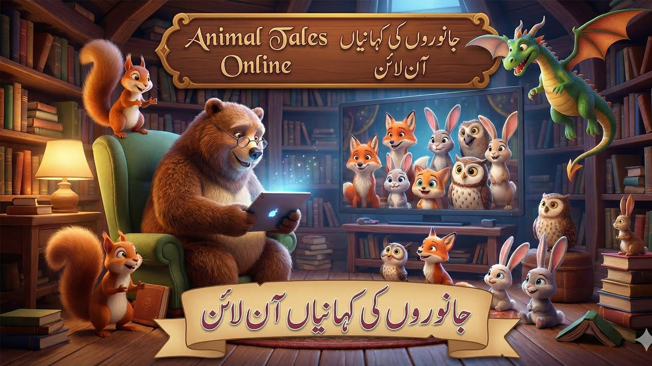 Animal Tales Online: New Urdu Stories | جانوروں کی نئی اور مزیدار کہانیاں