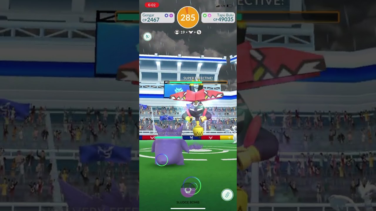 Tapu bulu raids in Pok&eacute;mon go!