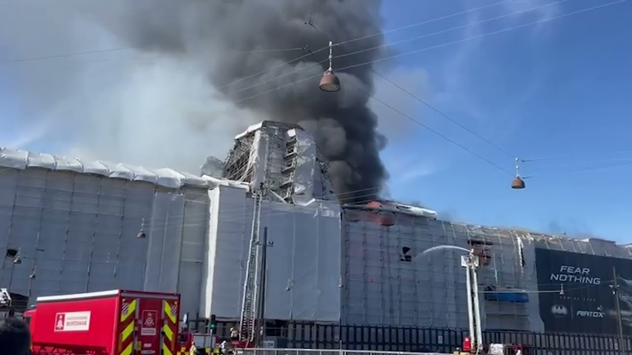Copenhagen's Børsen fire, rebuilding the landmark a year later