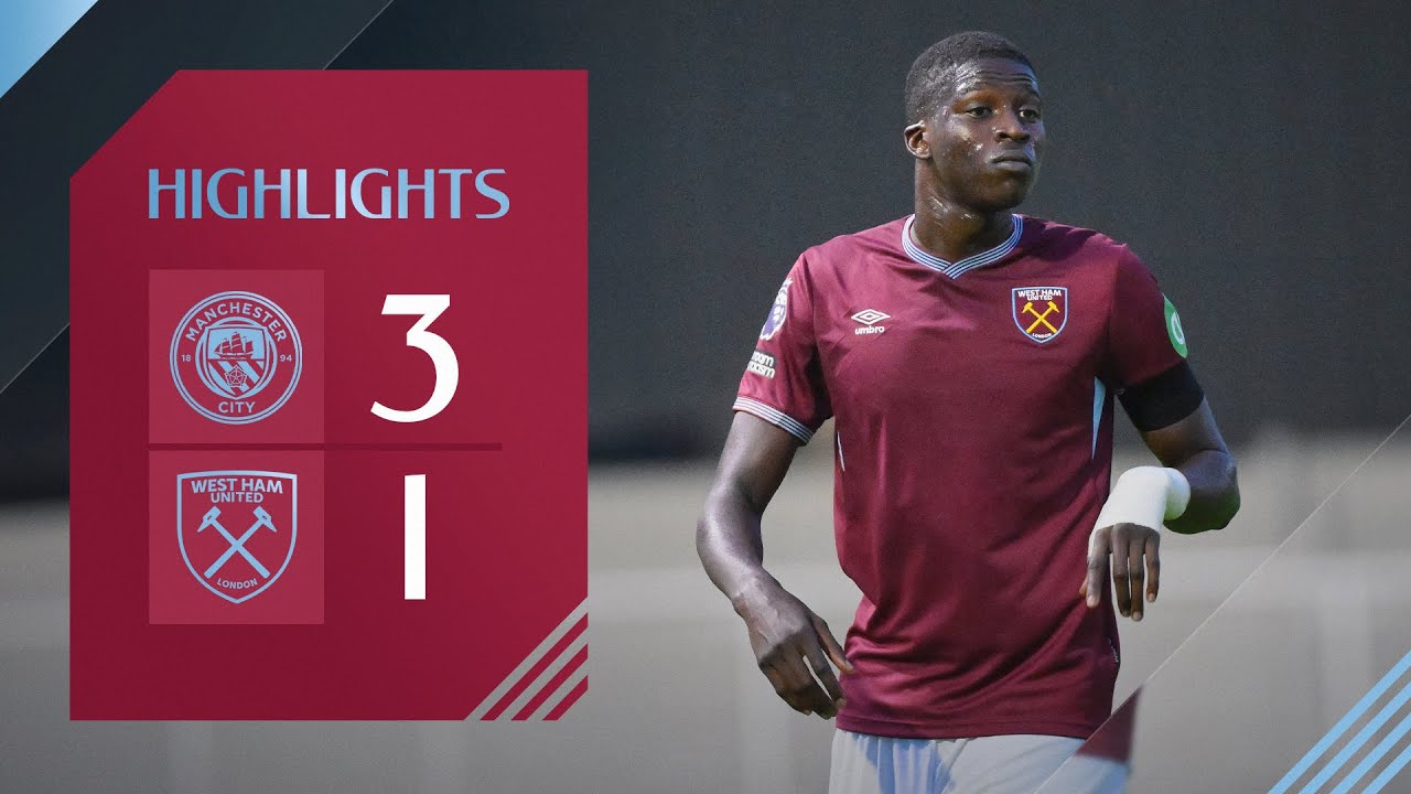 Manchester City U21 3-1 West Ham United U21 | Premier League 2 Highlights