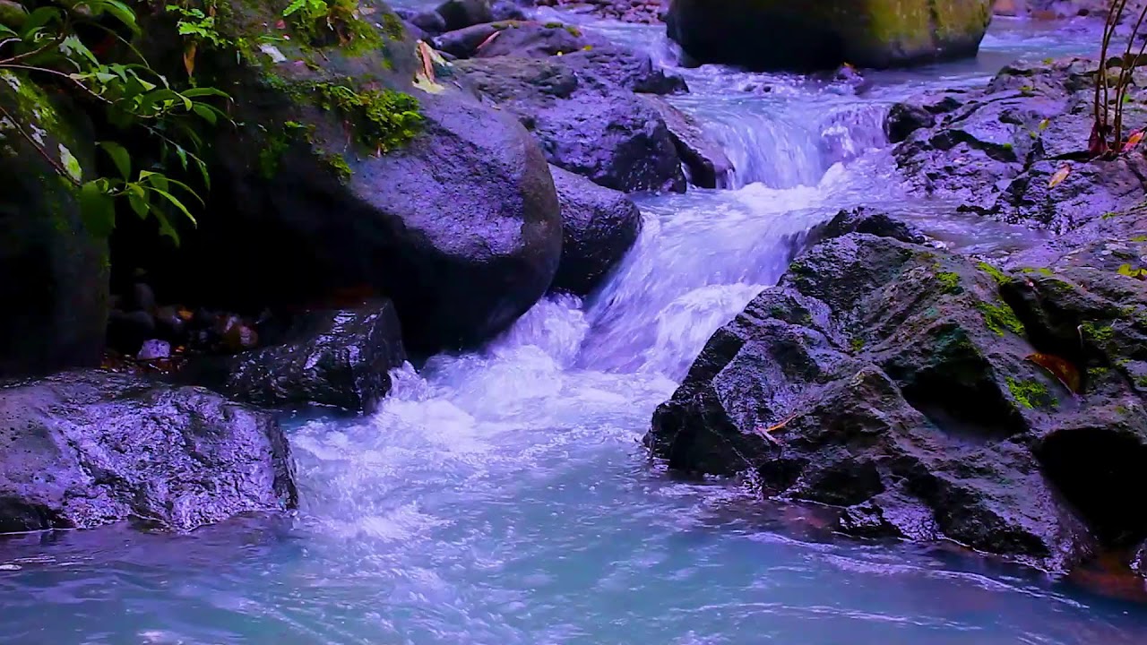 Peaceful Mountain River Waters | Flowing Nature Sounds for Deep Sleep