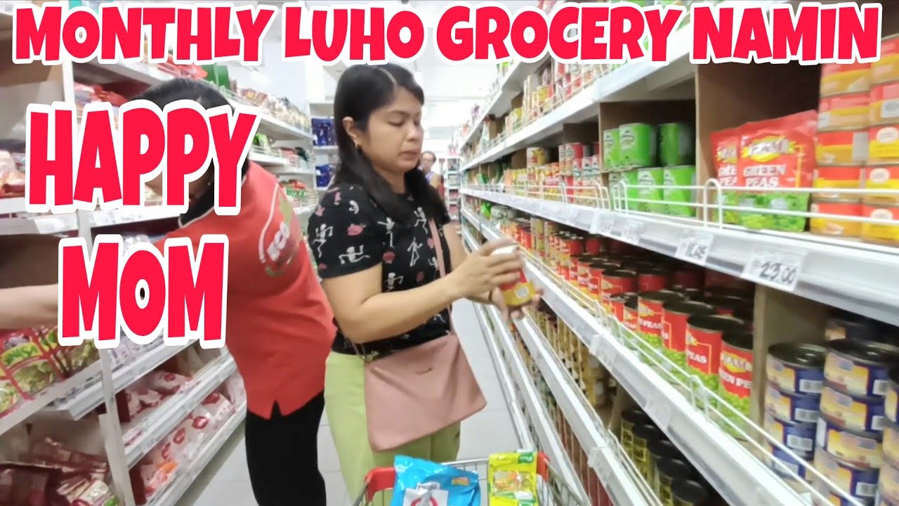 GROCERY TIME ISA ITO SA NAGPAPASAYA SATIN MGA ILAW NG TAHANAN!MONTHLY LUHO