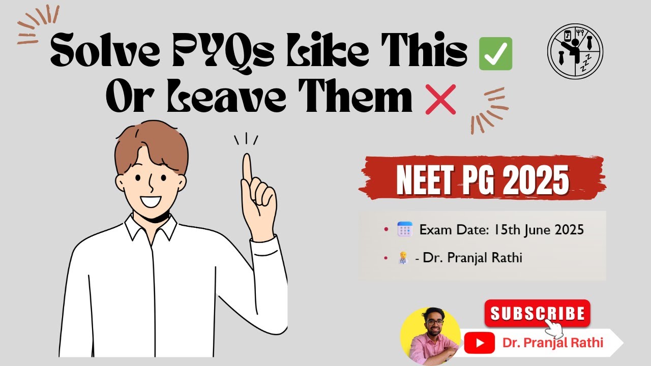 The Right Way to Solve NEET PG PYQs 🎯🎯 &ndash; Avoid These Mistakes! 👨&zwj;⚕️ #neetpg