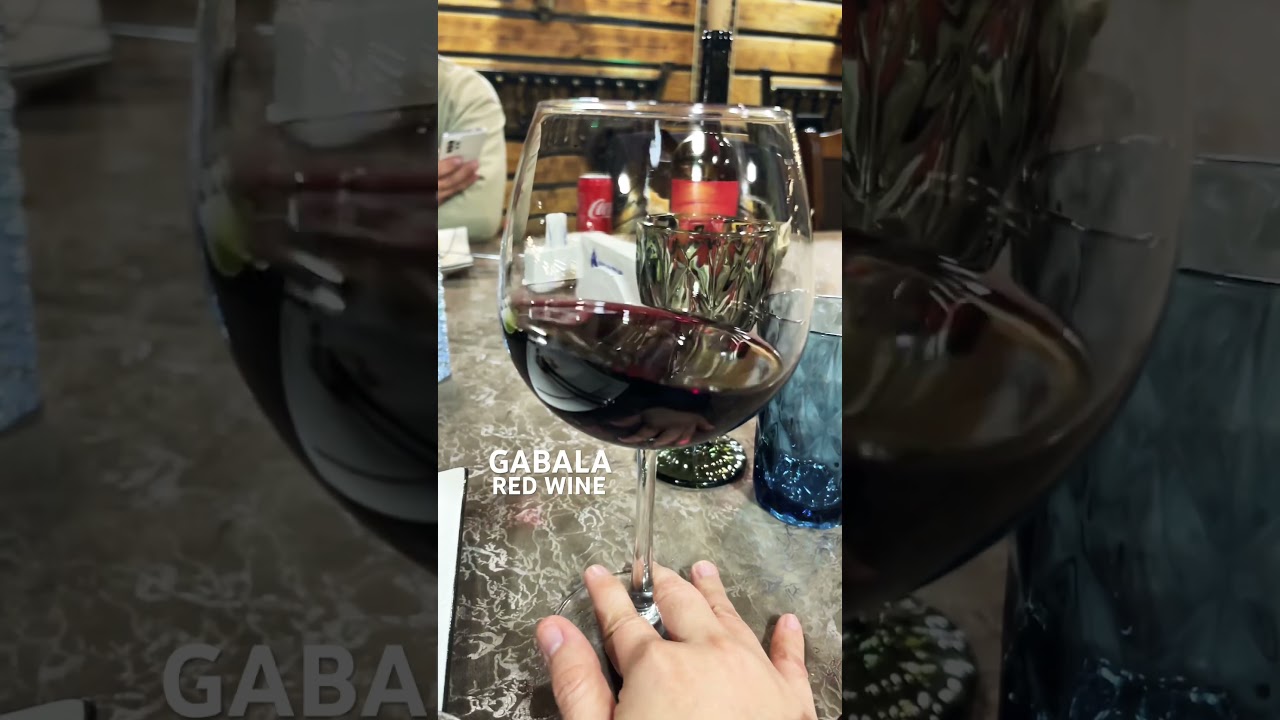 Red wine from Gabala #azerbaijan #wine #shorts #holiday #vacation2023