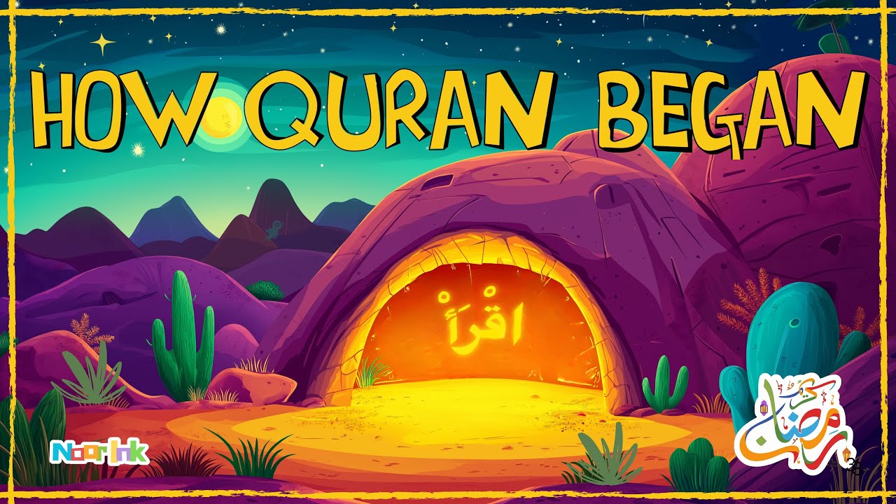 The Quran Story | How The Quran Began | Ramadan Stories for Kids | NoorInk