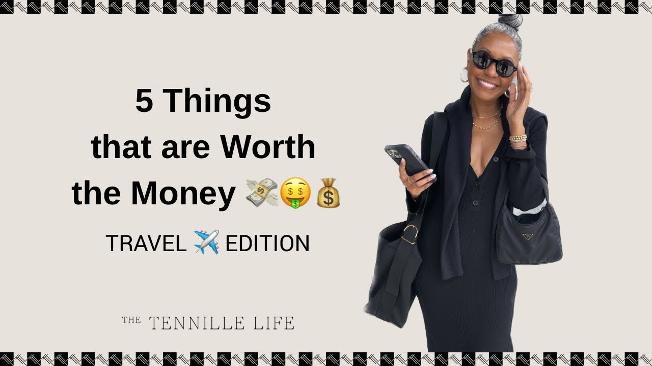 5 Things that are Worth the Money 🤑 💸 Travel Edition #travelessentials