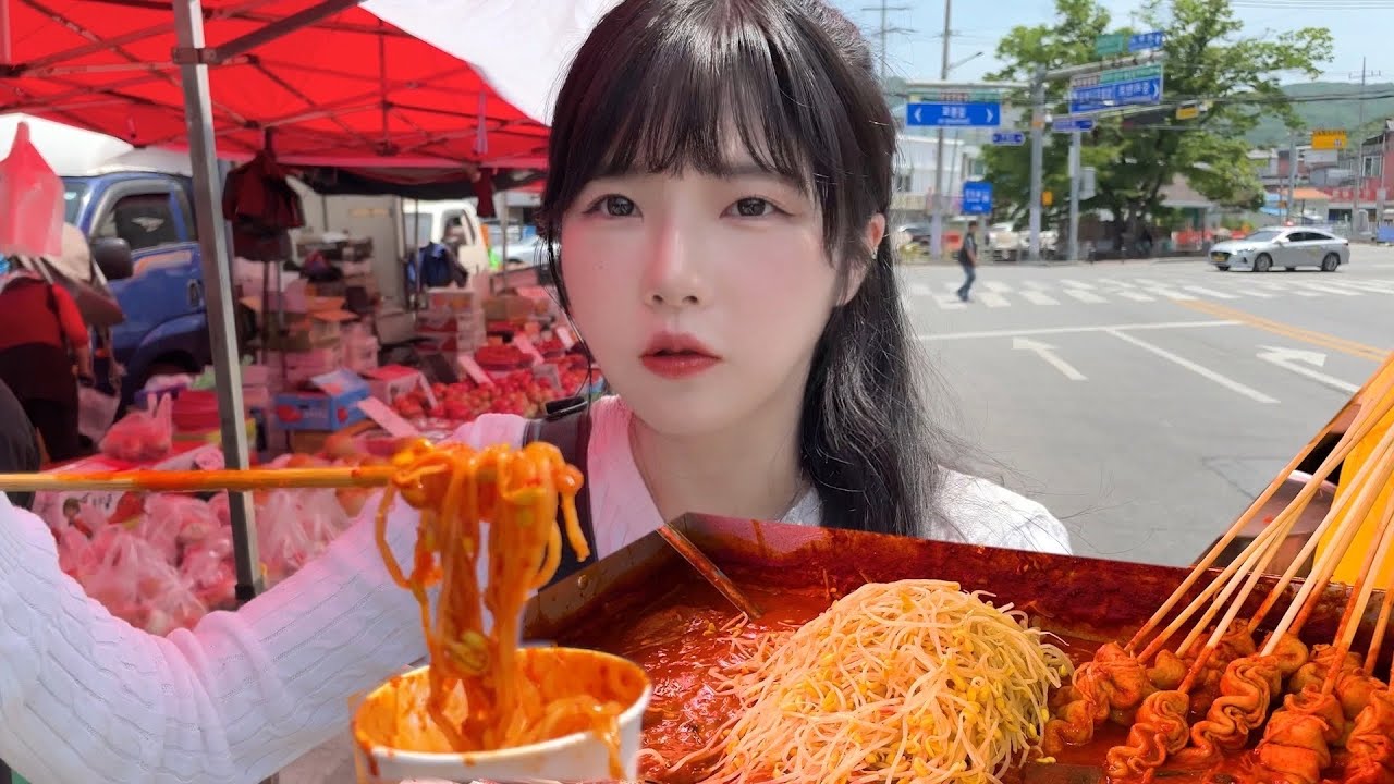 어묵을 먹으면 콩나물이 무한리필?? 이열치열을 깨우친 네루 폼 미쳤다 (이천 관고시장 5일장)