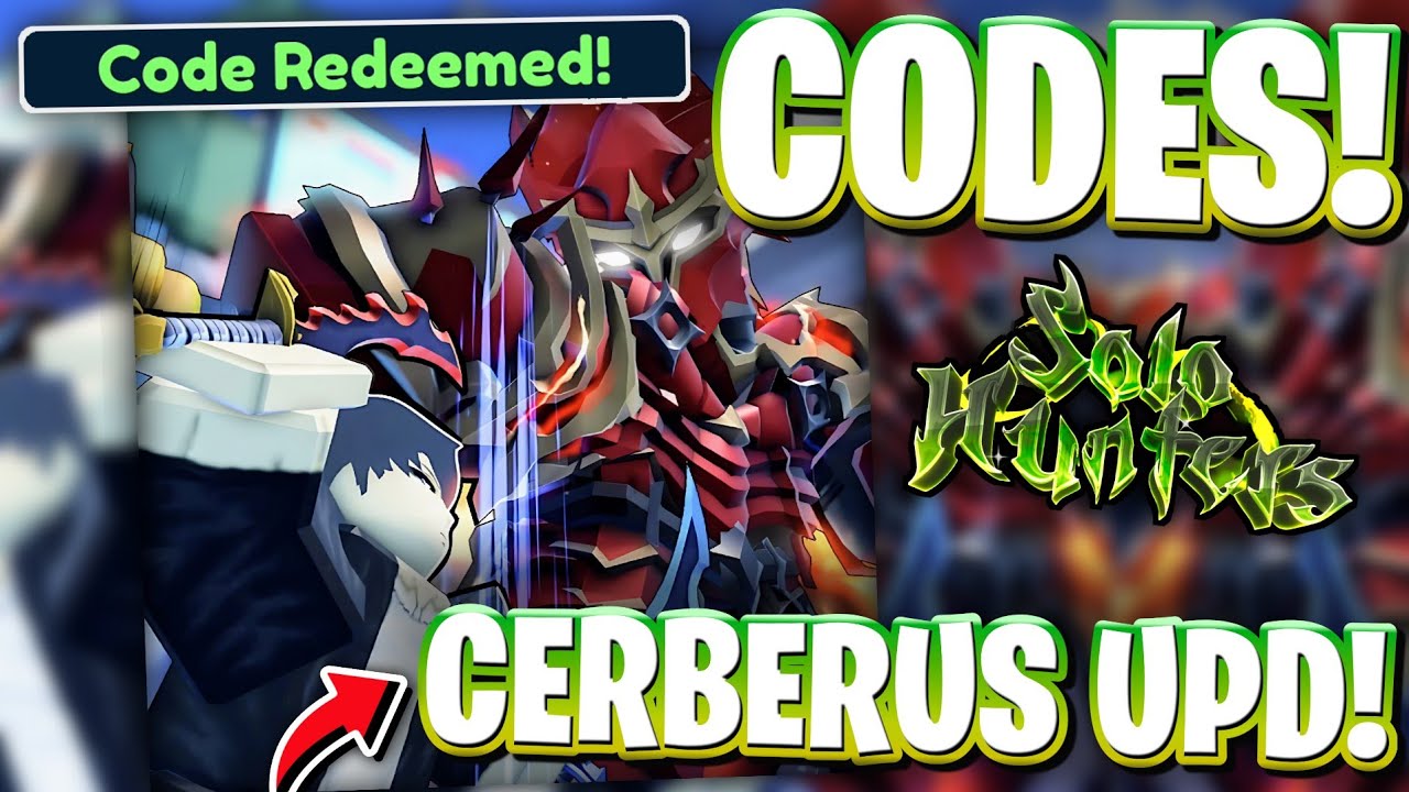 ✨[CERBERUS] NEWLY ROBLOX SOLO HUNTERS CODES | ALL CERBERUS UPDATE CODES FOR SOLO HUNTERS