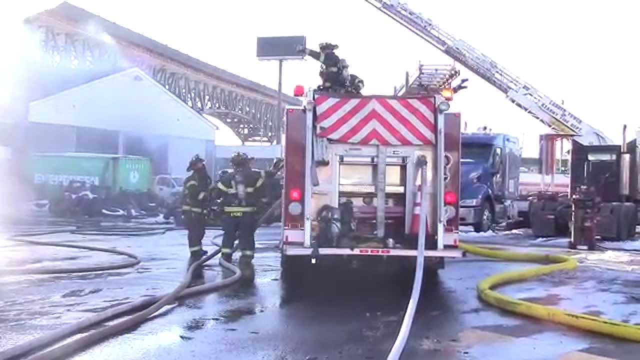Kearny Fire Department Working 4th Alarm Fire (2nd Street) 1-31-15 Part 2
