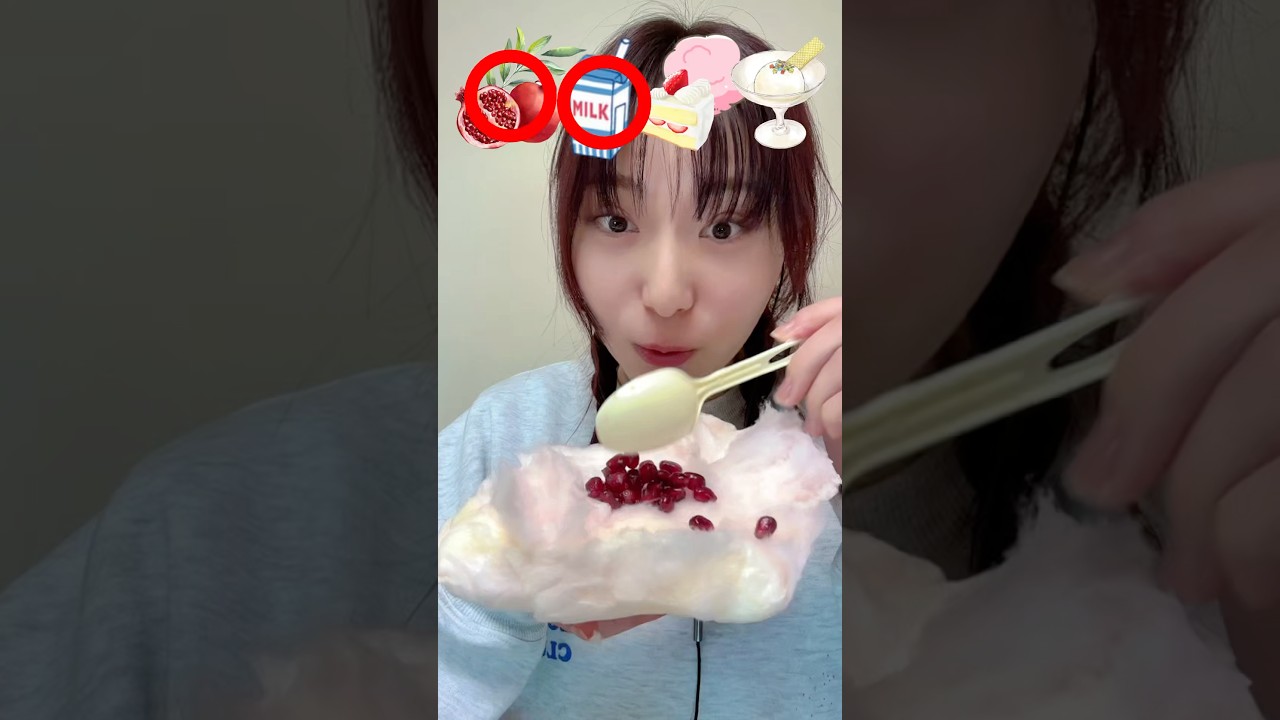 【ザクロアレンジ食べ比べしたらどうなる？】#asmr#ザクロ