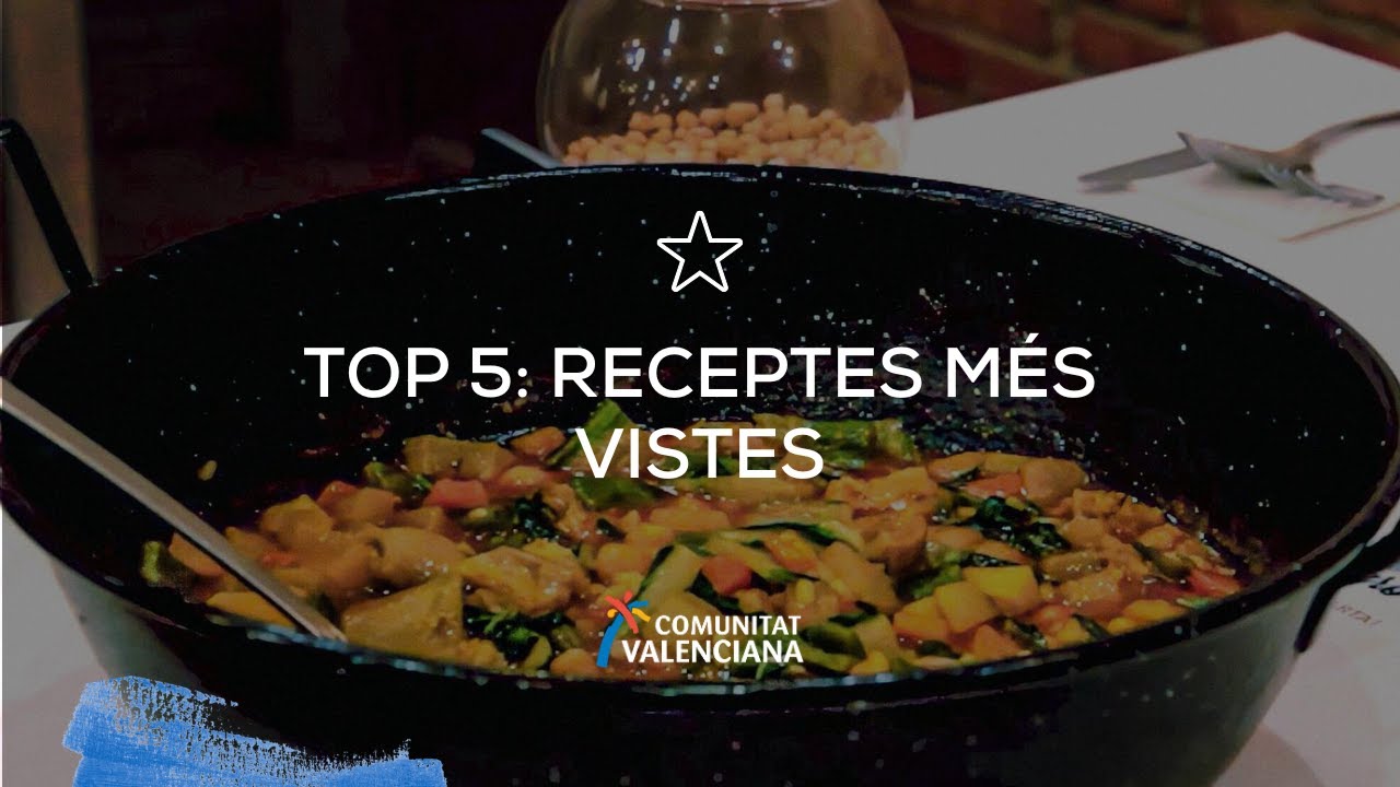 Receptes de la Comunitat Valenciana 🍽️| Aprén a preparar-les en #MediterraniEnAcció