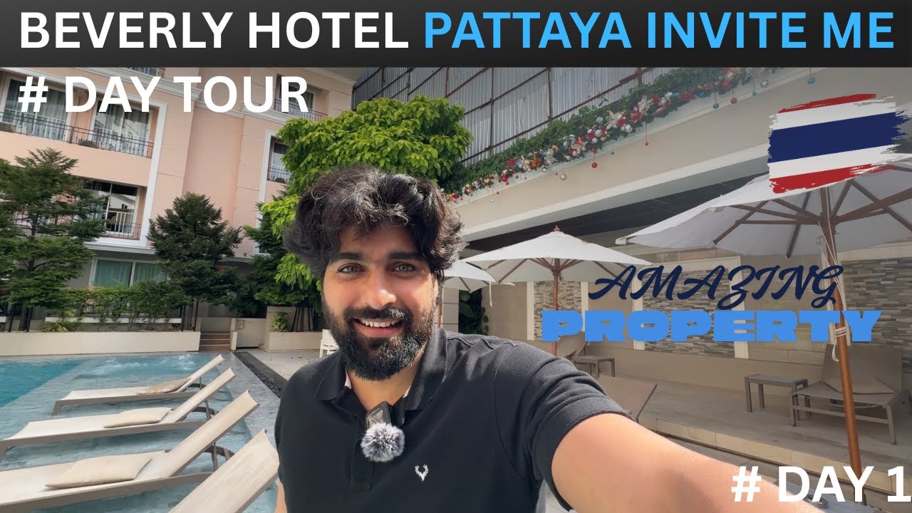 Beverly Hotel Pattaya has invited me for promotion| First day at Pattaya, Hotel Thailand| new year
