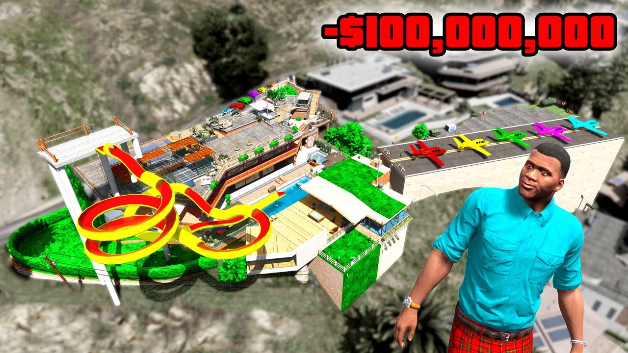 НОВЫЙ МЕГАОСОБНЯК Франклина в GTA 5!