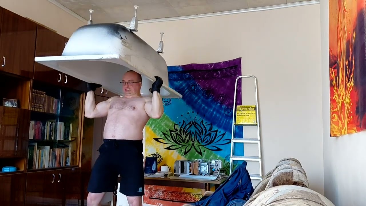 Wyciskanie wanny stojąc