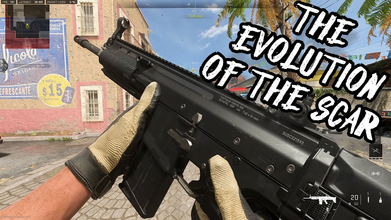 The Evolution of the SCAR in Call of Duty!