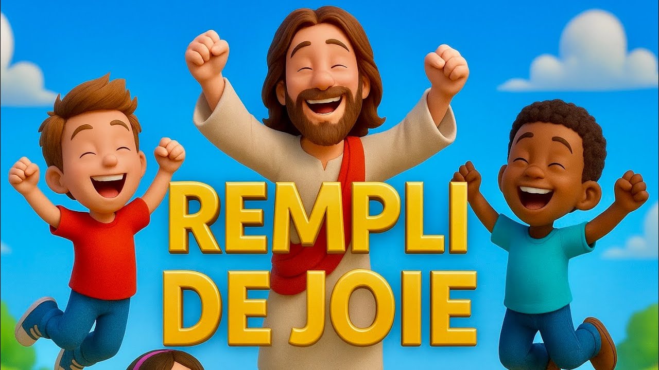 🎶Chant pour enfants - 🎉 JE SUIS DANS LA JOIE – Chanson Gospel Enfants | KidsGospel