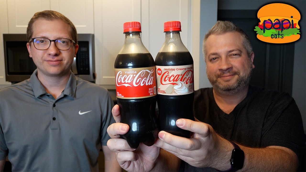 Обзор вкуса Coca-Cola Holiday Creamy Vanilla и Coca-Cola Vanilla