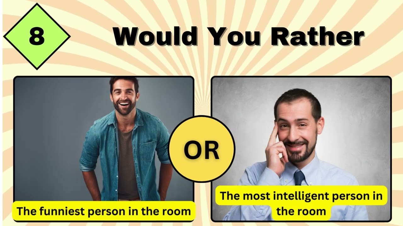 Would You Rather: The Ultimate Decision-Making Game! | Fun Quiz Challenge