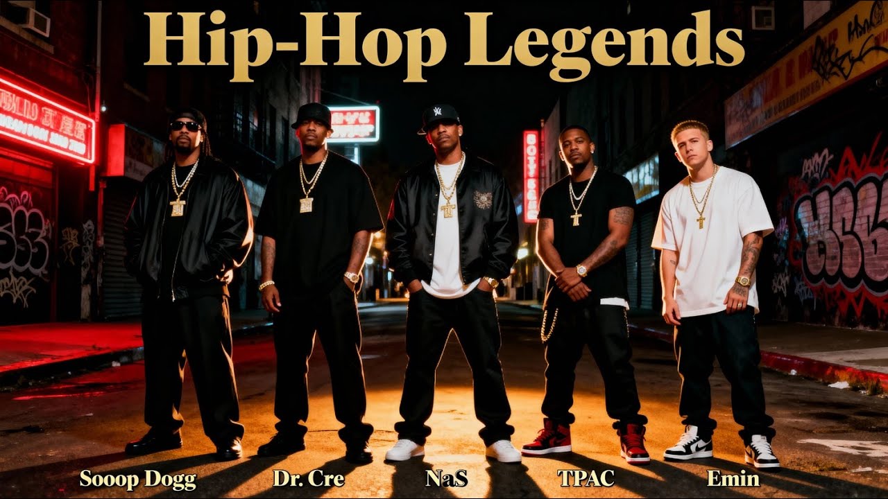 Unstoppable Legends Rap Mix 2025 &ndash; Eminem, Snoop Dogg, Dr. Dre, 2Pac, Nas, DMX, 50 Cent, WC, Xzibit