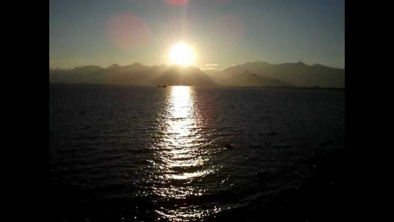 Sunset Antalya Turkey timelapse sunset zonsondergang vakantie Kaleici zee