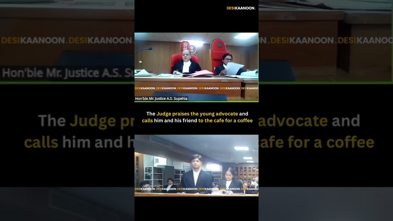 Judge Praises Young Advocate & Invites Him for Coffee &ndash; A Rare Moment in Court!