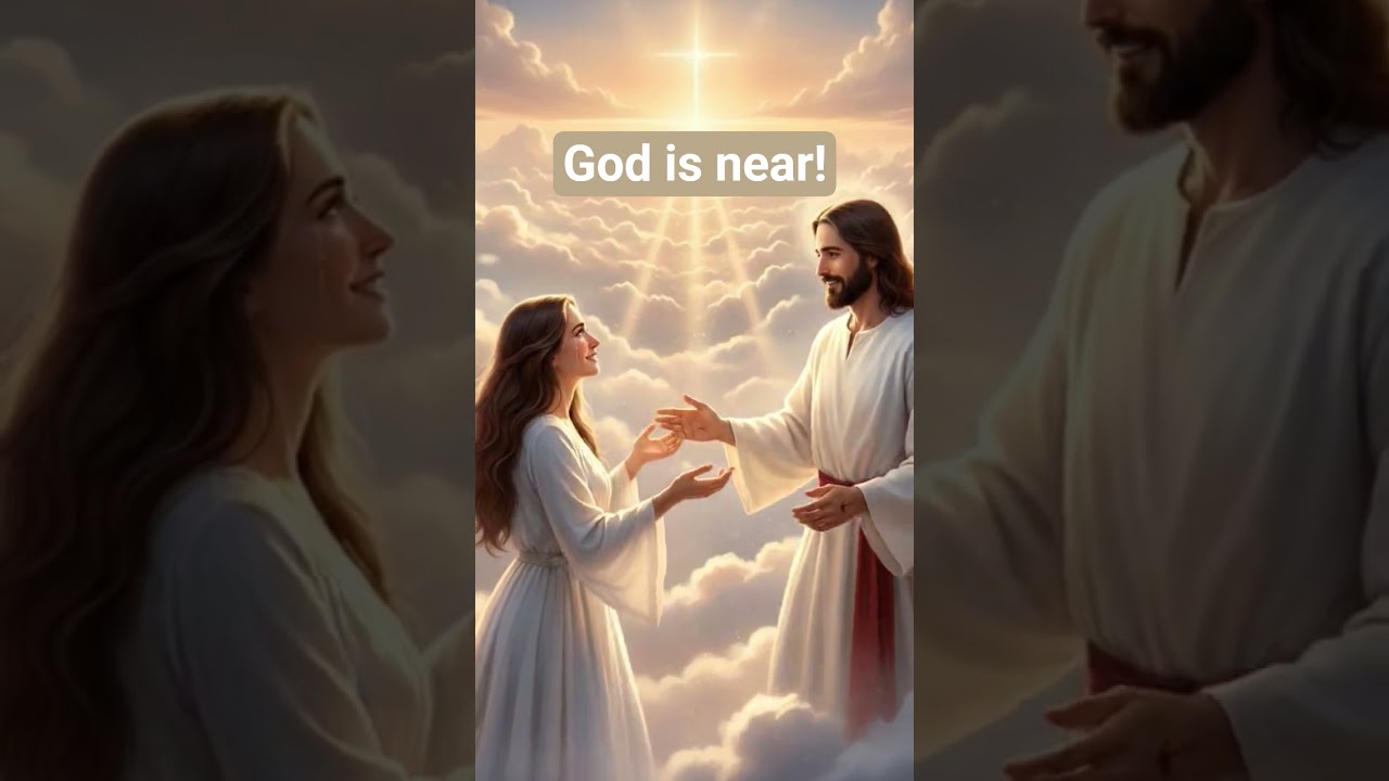 God is near!  1 Thessalonians 4:16-18