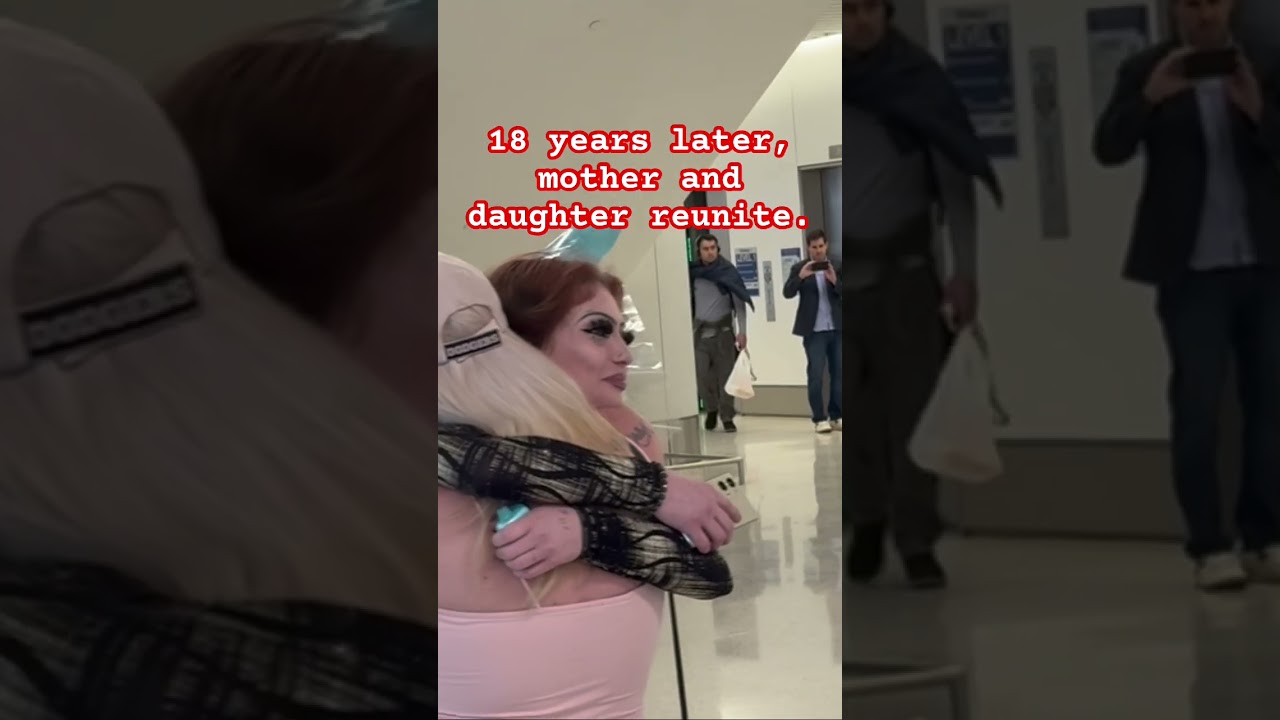 Another heartwarming reunion between a birth mother and daughter. 