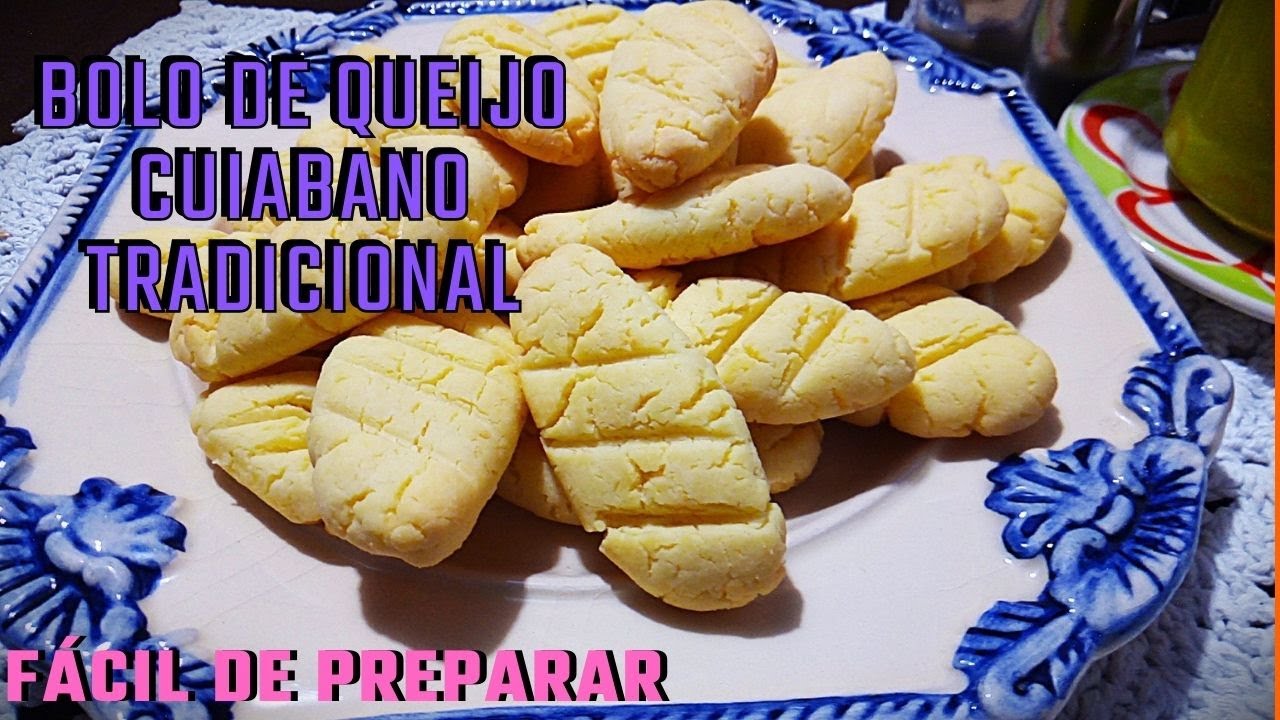 Bolo de queijo Cuiabano Tradicional