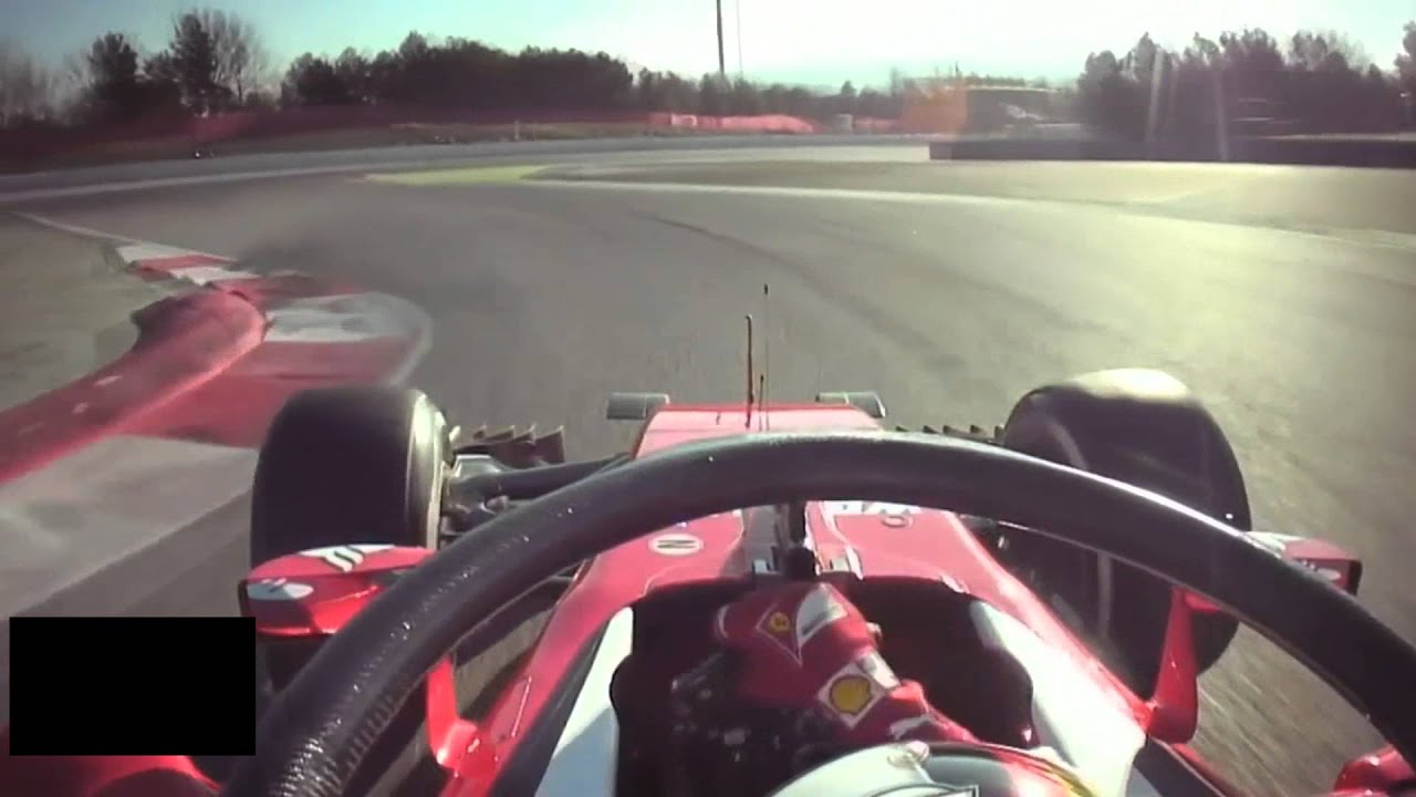F1 2016 Sebastian Vettel onboard Barcelona  Ferrari [SF16-H]