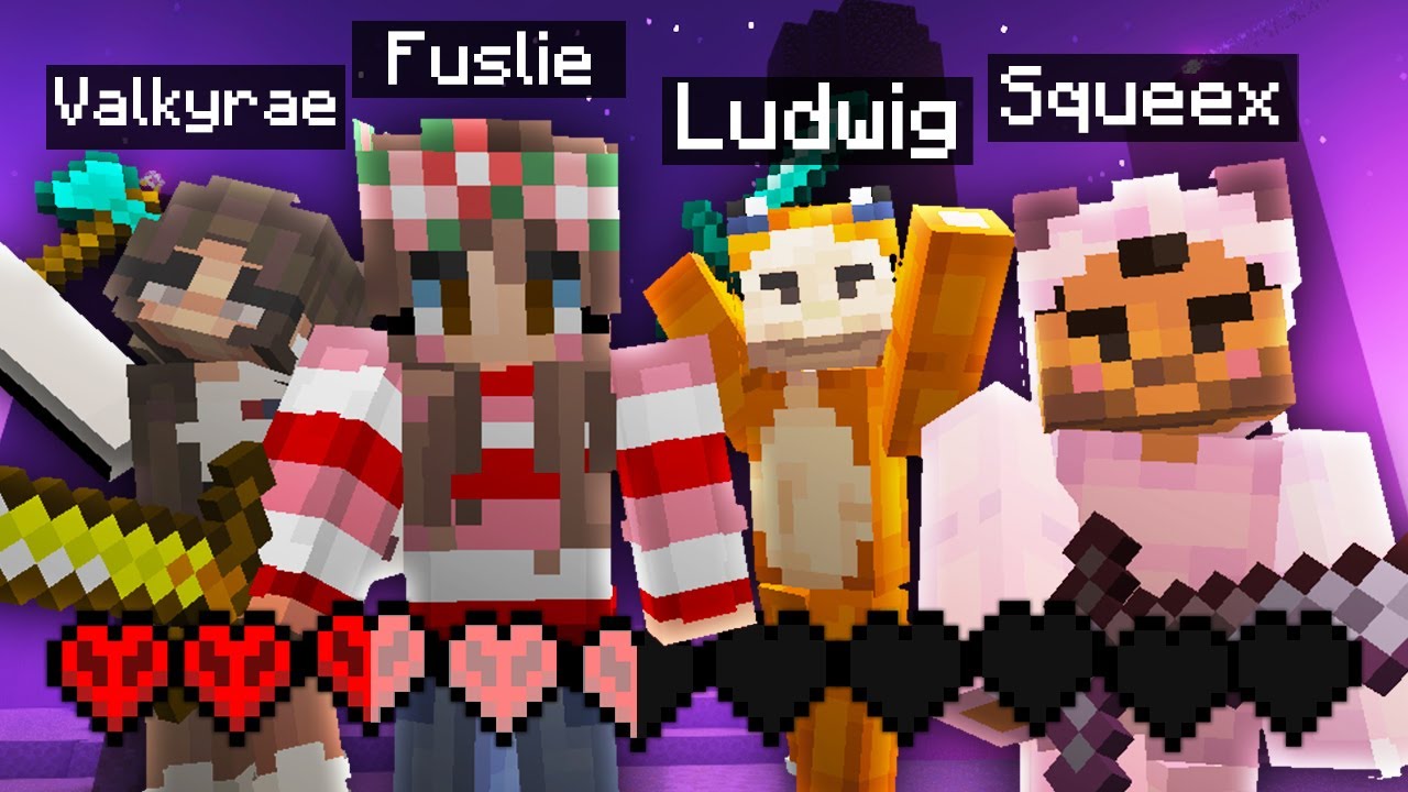 We Attempted To Beat Minecraft Hardcore With SHARED HEALTH