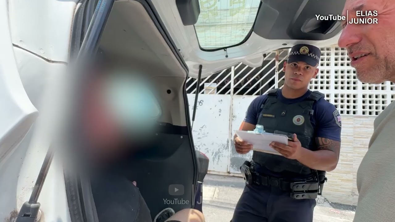 Ação frustrada: fugitivo se esconde em caixa d'água, e GCMs põe fim a fuga! Diretor Elias Junior