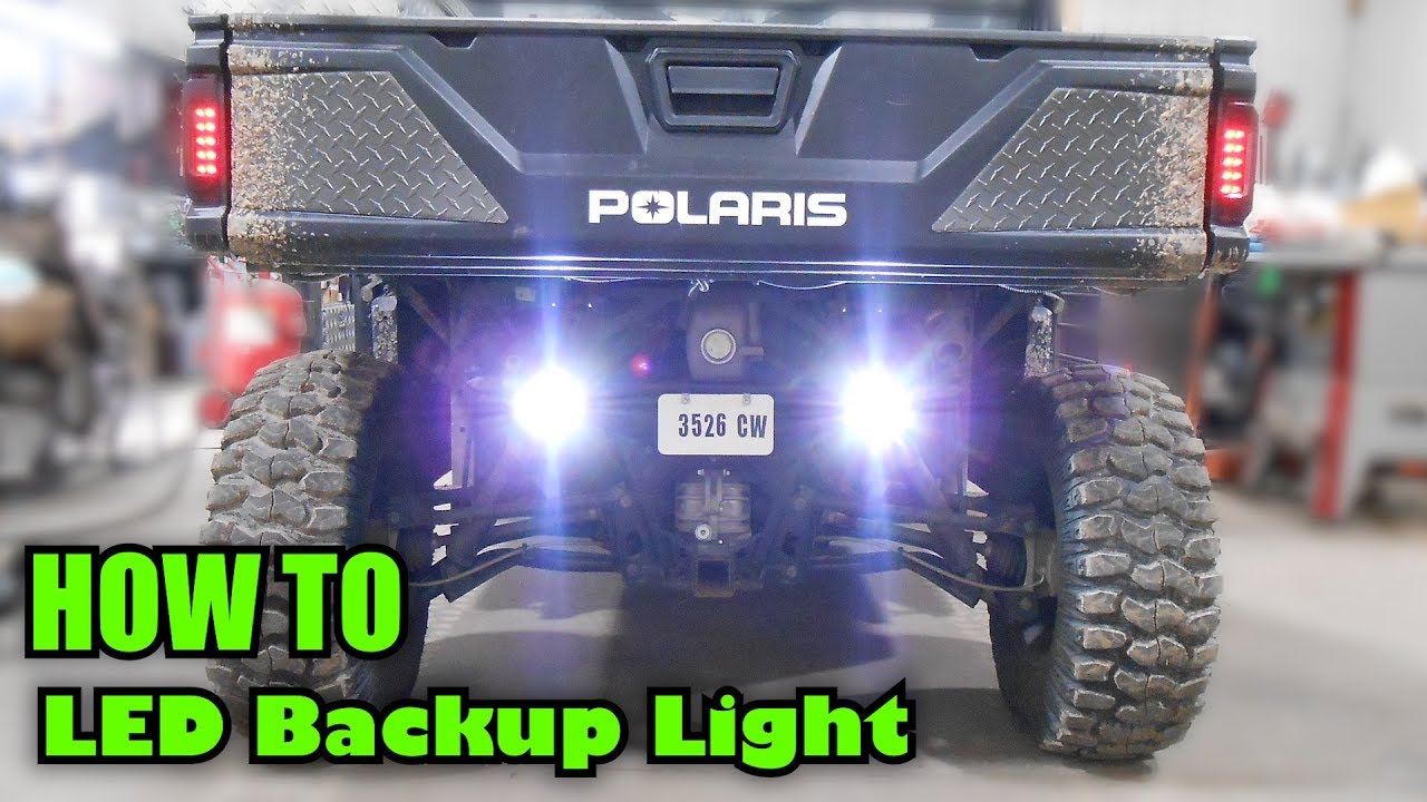 КАК РАБОТАЮТ Polaris Ranger 900 | Светодиодный фонарь заднего хода