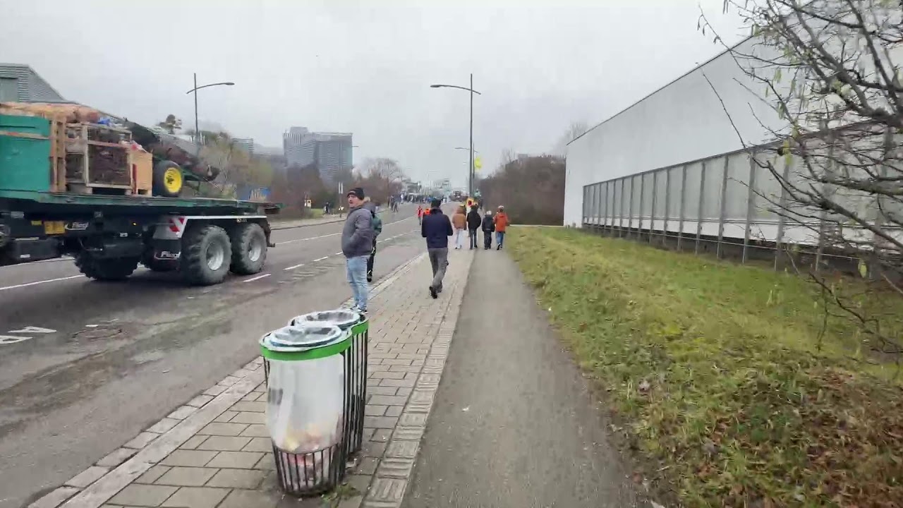 STRASBOURG - occupation des agriculteurs