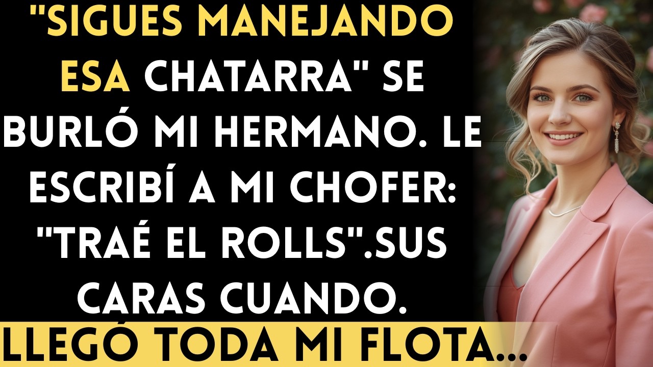 En la Cena Familiar Se Rieron de Mi Auto Viejo—Hasta Que Mi Chofer Trajo el Rolls-Royce