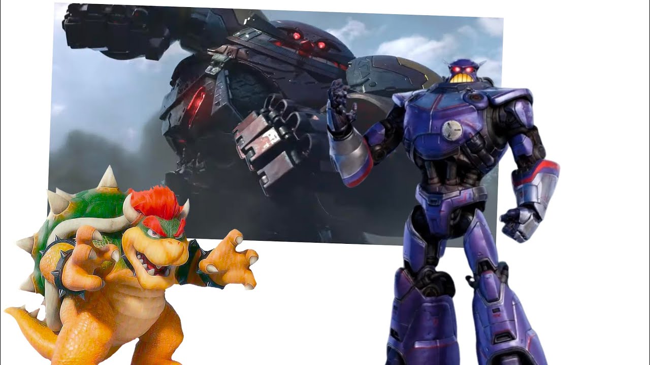 Bowser Vs. Death egg robot Vs. Zurg
