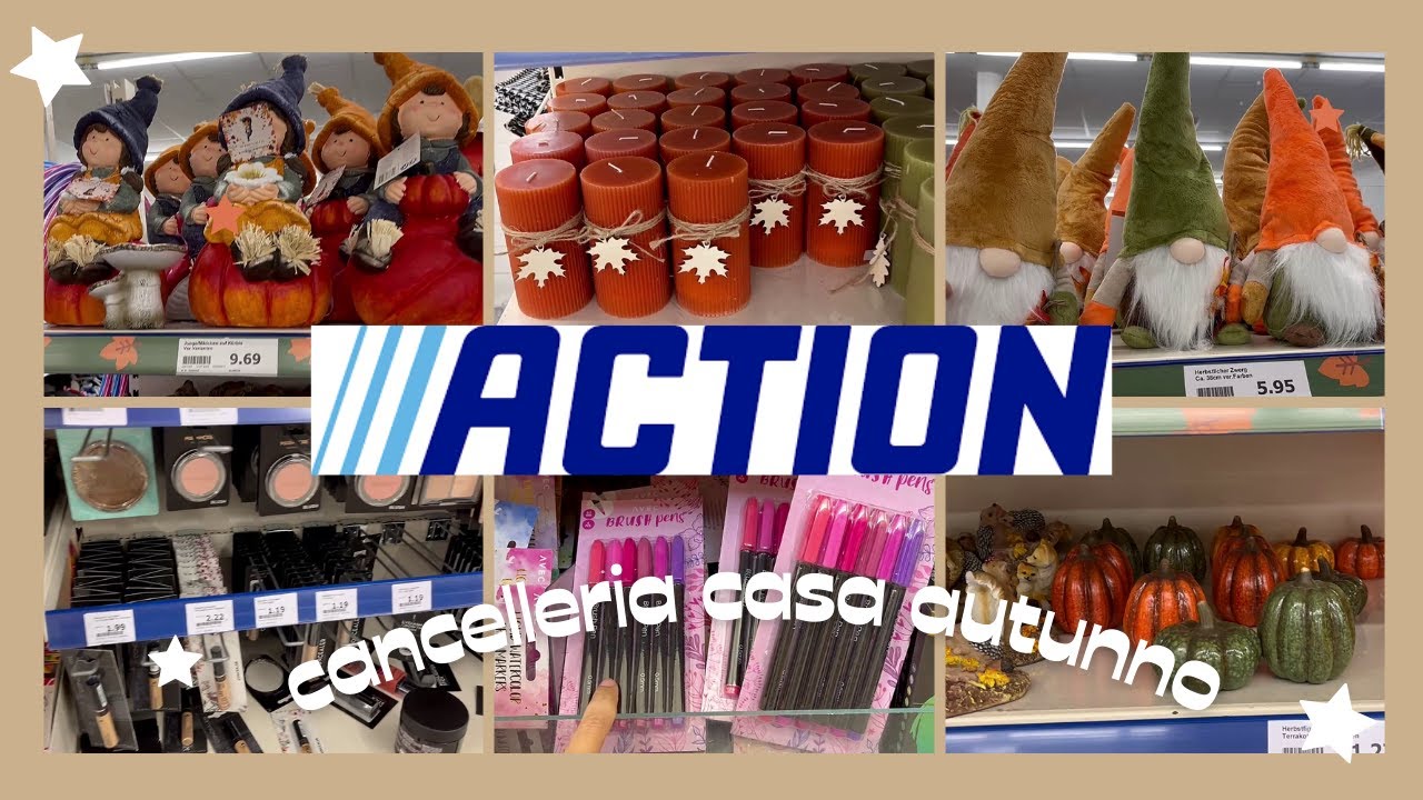 ACTION SHOPPING VLOG Settembre 🌻 Cancelleria, casa, autunno