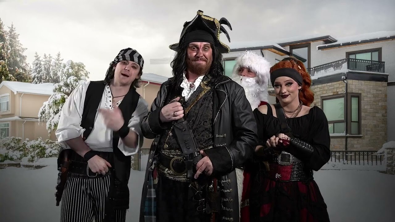 Pirates In the Neighborhood At Christmas