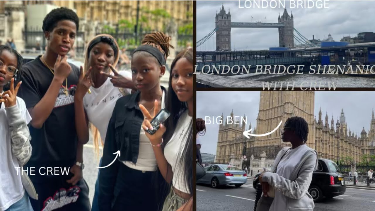 LIFE WITH CHIZZY EPISODE 04: LONDON BRIDGE WITH FRIENDS (LONDON BRIDGE , MCDONALD’S AND BIG BEN)