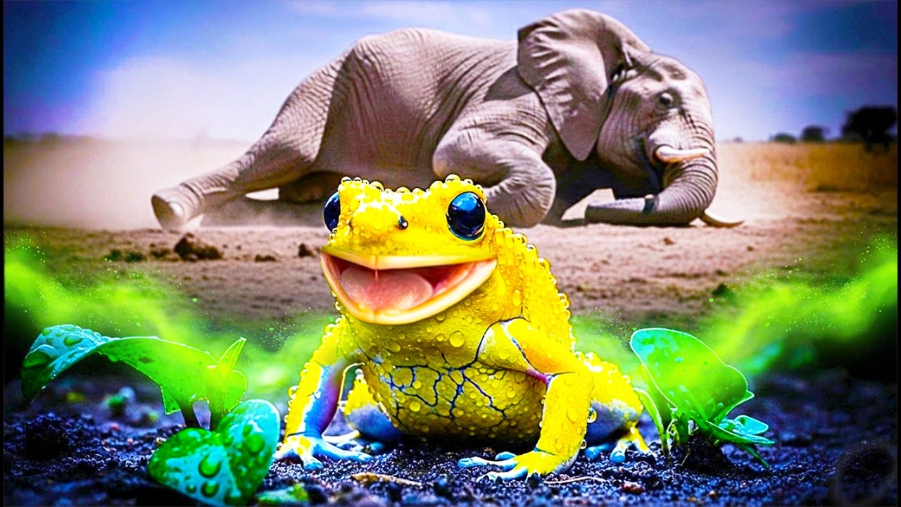 O Sapo que Pode DERRUBAR um Elefante!🐸🐘
