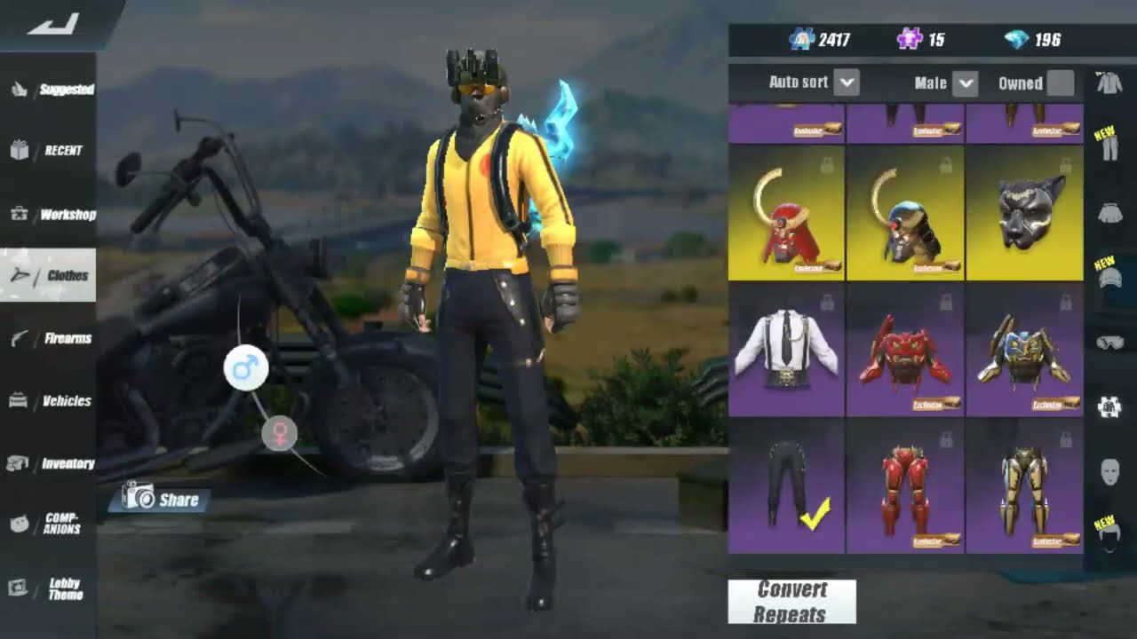 Kung Fu Master Clothes Complete Set | Rules Of Survival | Jas Gaming PH