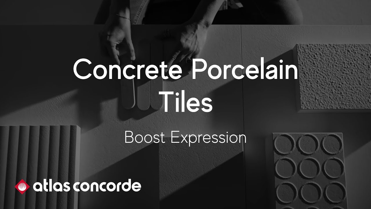 Boost Expression the elegance of concrete-look porcelain tiles | Atlas Concorde