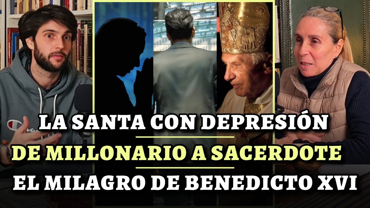 SIN RODEOS 68: LA SANTA CON DEPRESIÓN - DE MILLONARIO A SACERDOTE - EL MILAGRO DE BENEDICTO XVI...