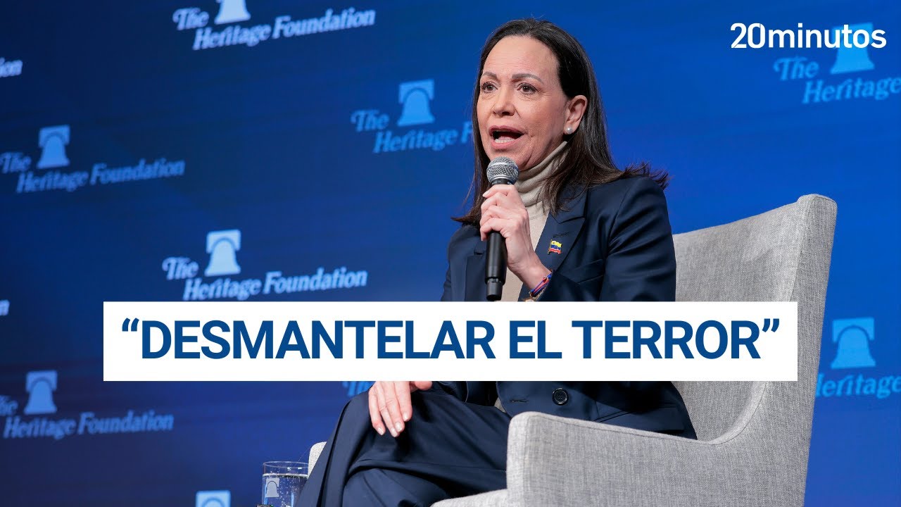 MARÍA CORINA MACHADO apuesta por DESMANTELAR la "ESTRUCTURA DE TERROR" en VENEZUELA