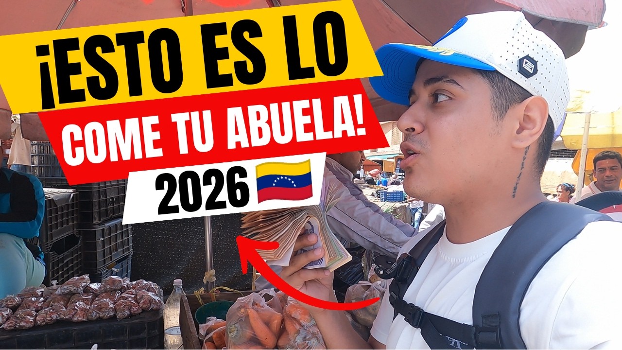 RETO : COMER CON 20$ TODA UNA SEMANA EN VENEZUELA 2026 🇻🇪