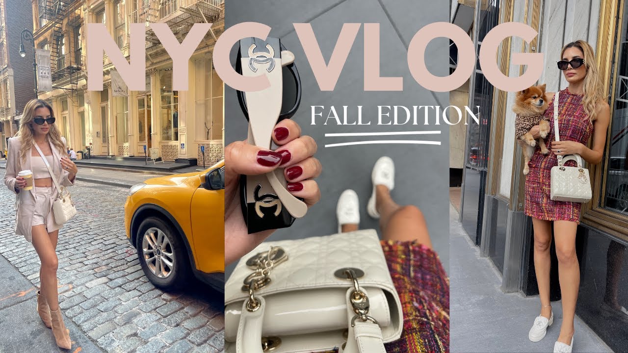 FALL IN NYC LUXURY SHOPPING VLOG✨ | BERGDORF GOODMAN, SAKS, FASHIONPHILE, DIOR  ✨🛍💰😍👑