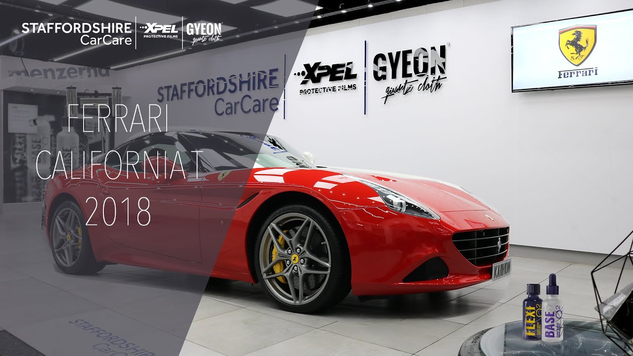 Ferrari California T Detailing | Staffordshire Car Care | Gyeon Quartz